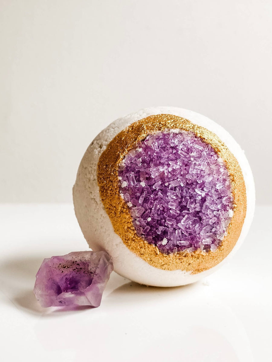 Purple Geode Bath Bomb